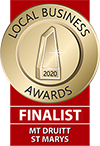 Local Business Awards 2020 finalist badge